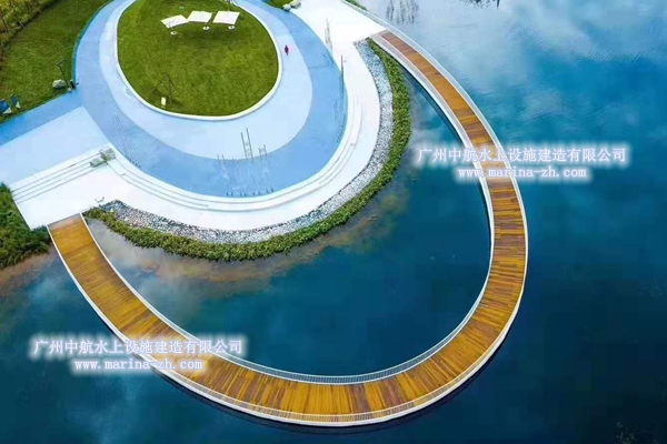 水上浮橋 邛海浮橋 浮筒橋 廣州中航水上設(shè)施建造有限公司